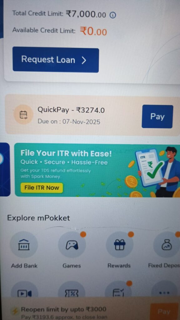 how to get a loan from M Pocket,