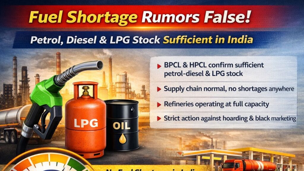 Petrol and Diesel Availability