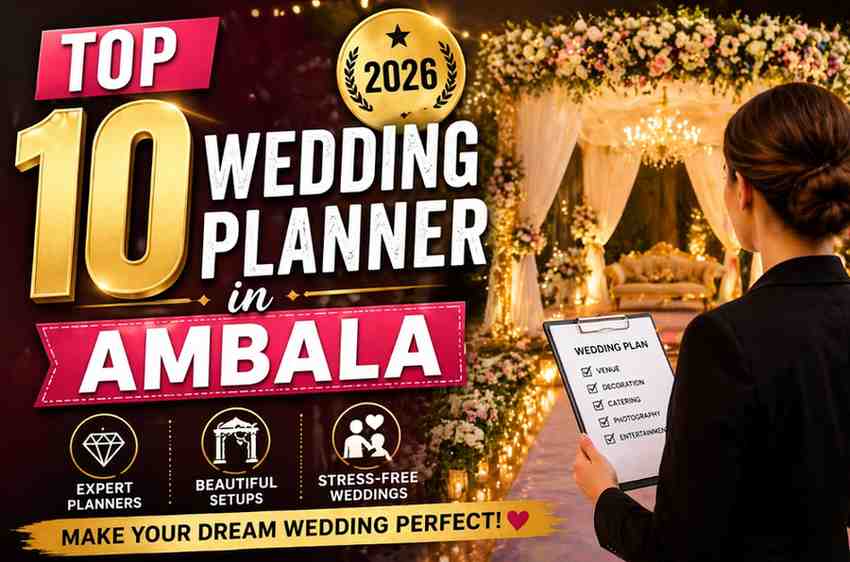 Top 10 Wedding Planners in Ambala 2026 | Best Picks